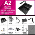 Stainless Steel Kitchen Sink With  Hidden Cup Washer