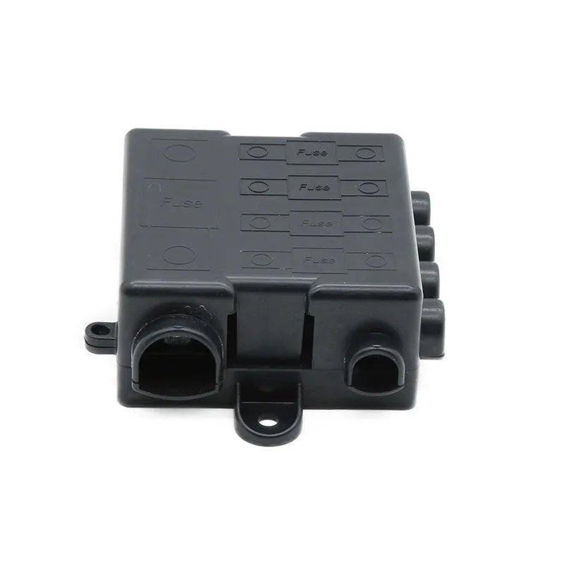 5 Way Fuse 12v & 24v Box With Bus Bar HEAVY DUTY Power Distribution Fuse Box Block Mega & Midi Fuses Holder Car Parts