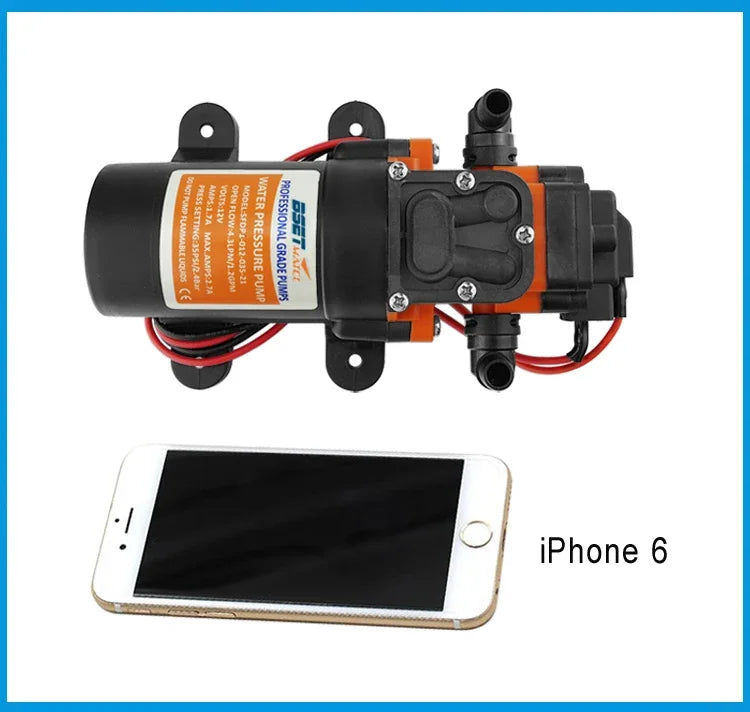 35PSI 12V - 24V  Diaphragm Self-priming Water Pump Boat Motor Home