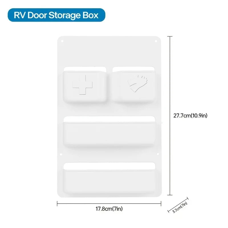 Motorhome Caravan Toilet Door Storage Pocket