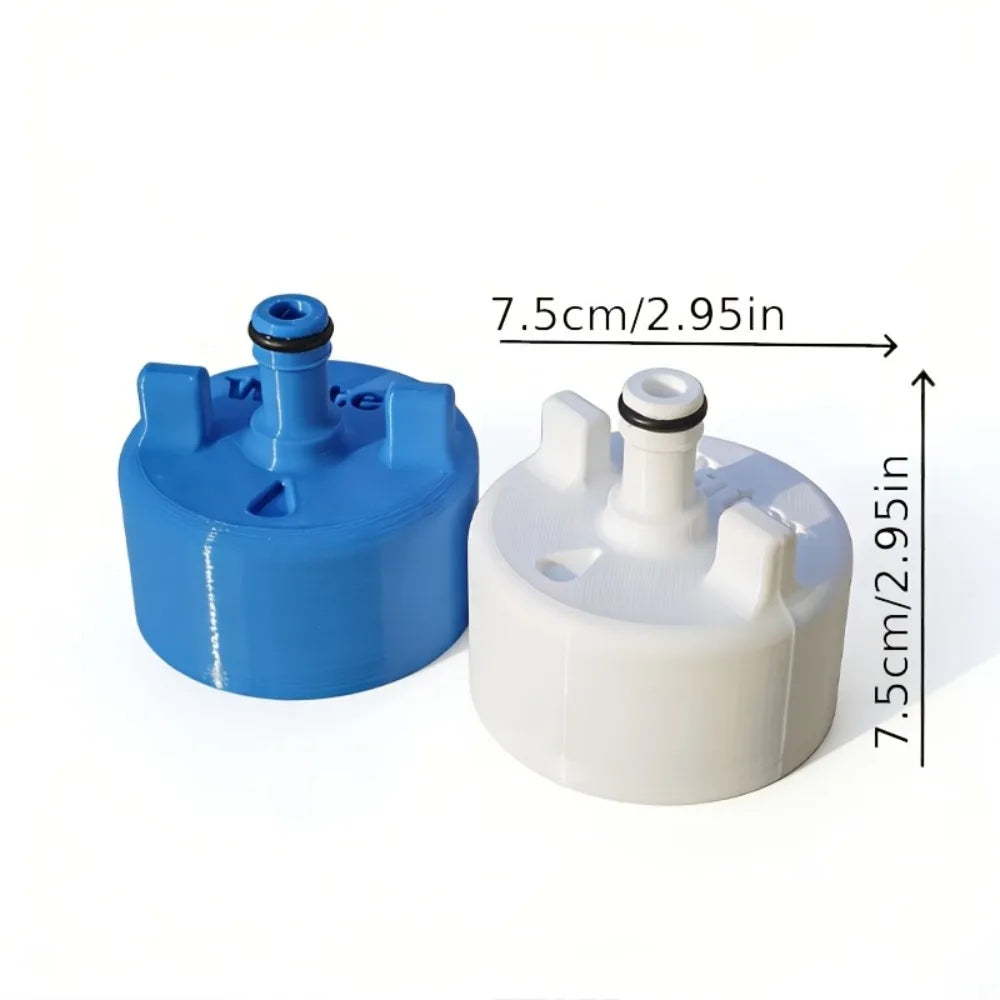 RV Camper Motorhome Hose water tank adapter with built-in quick connector and O-ring seal
