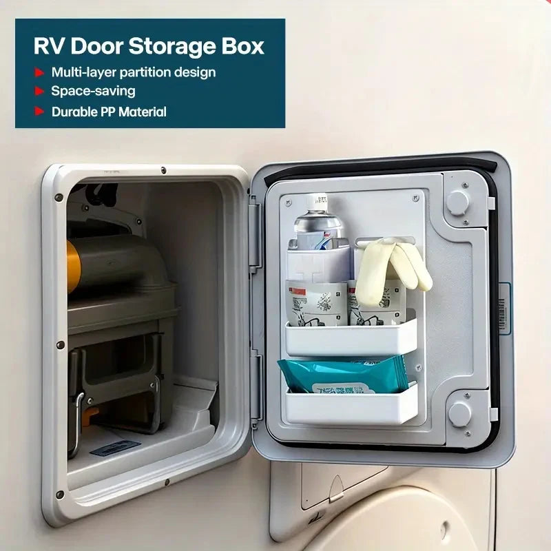 Motorhome Caravan Toilet Door Storage Pocket