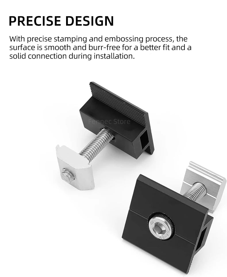 Solar Panel Mounting Fixing Clamp  Solar Panels
