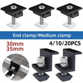 Solar Panel Mounting Fixing Clamp  Solar Panels