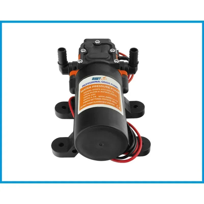 35PSI 12V - 24V  Diaphragm Self-priming Water Pump Boat Motor Home