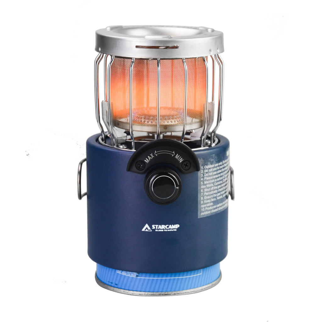 STARCAMP 2000W Outdoor Camping & Fishing Mini Gas 2 IN 1 Heater & Stove