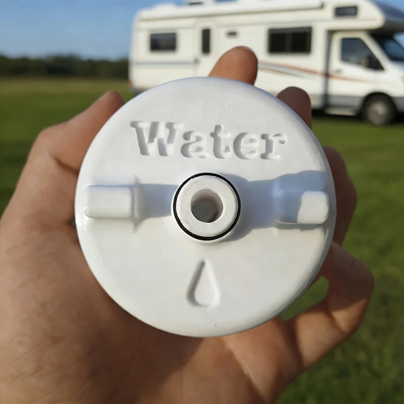 RV Camper Motorhome Hose water tank adapter with built-in quick connector and O-ring seal