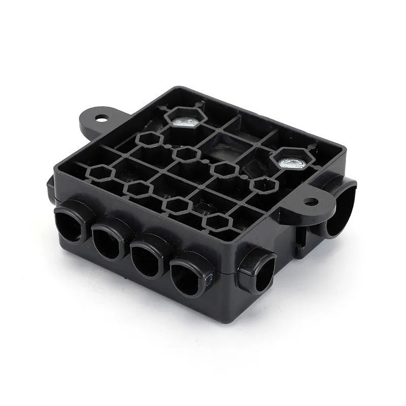 5 Way Fuse 12v & 24v Box With Bus Bar HEAVY DUTY Power Distribution Fuse Box Block Mega & Midi Fuses Holder Car Parts
