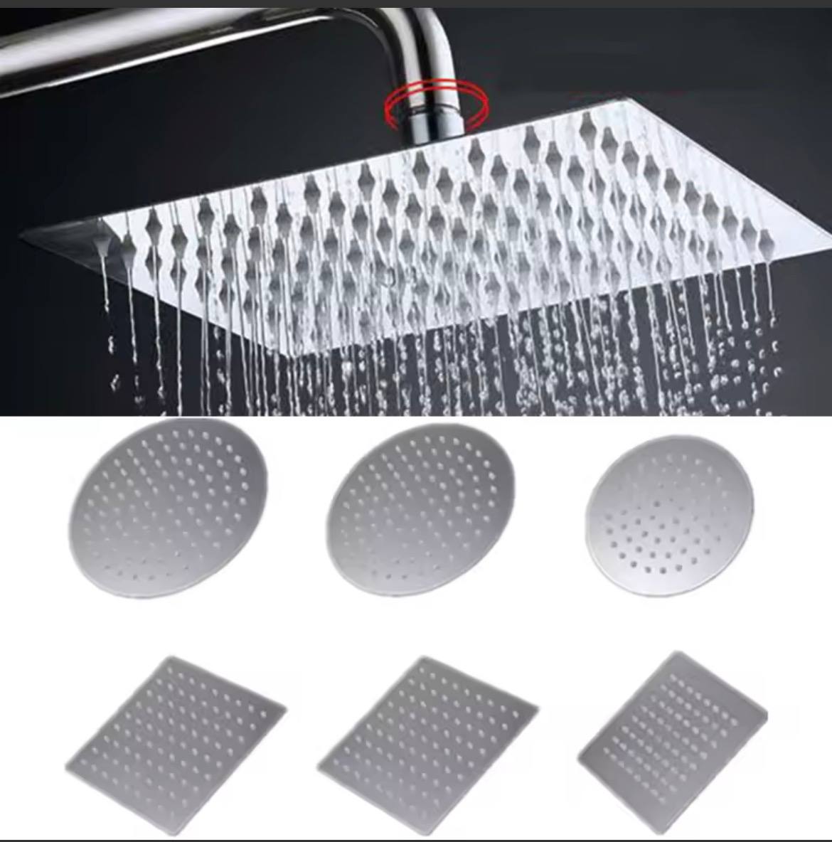 High Pressure Rainfall Shower Head