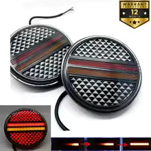 Round LED Rear Brake Lights